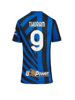 Billige Inter Milan Marcus Thuram #9 Hjemmedrakt Dame 2024-25 Kortermet